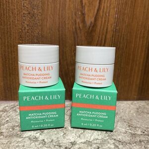 2 Peach & Lily‎ Matcha Pudding Antioxidant Cream 6ml/0.2oz. Deluxe Sample